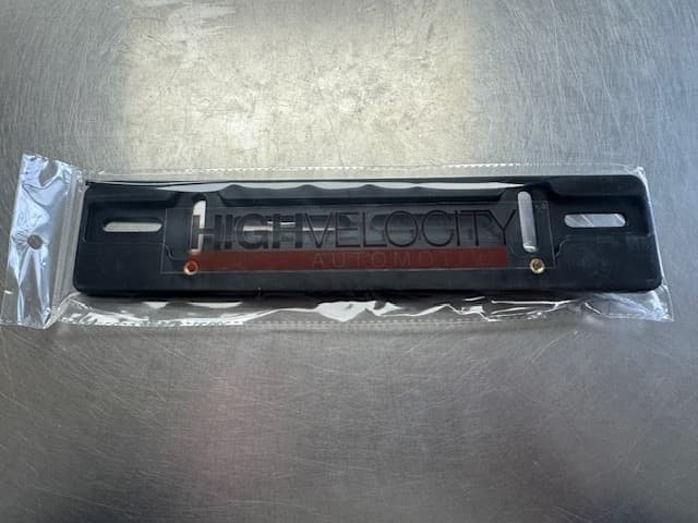 License Plate Bracket - Image 1